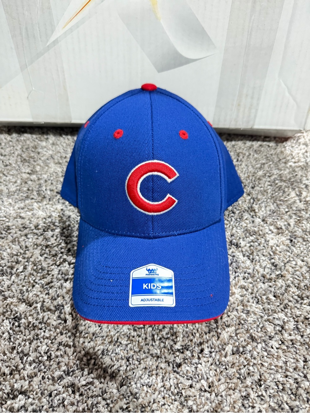 Genuine Merchandise Blue Cap with Red Accent C Logo